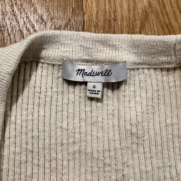 Madwell Scoopneck Cardigan Sweater - Picture 2 of 3